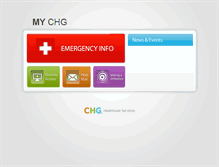 Tablet Screenshot of mychg.com